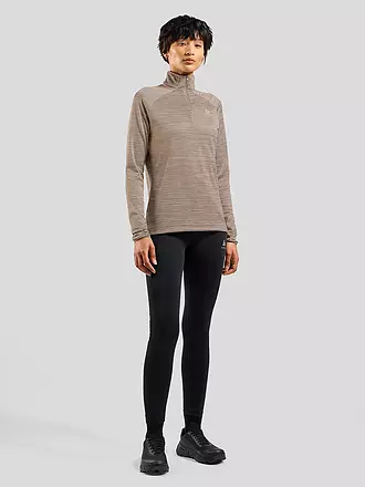 ODLO | Damen Unterzieh Zipshirt Run Easy Mid Layer | 
